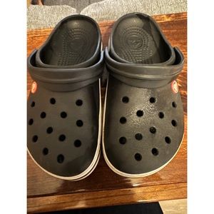 Women’s black crocs